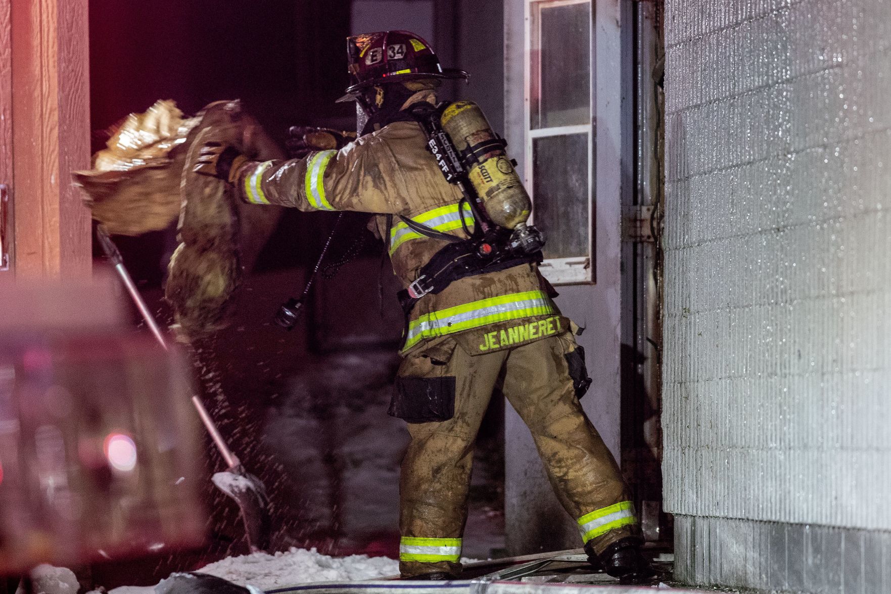 Three Happiness restaurant fire